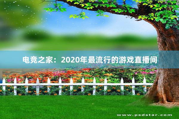 电竞之家：2020年最流行的游戏直播间